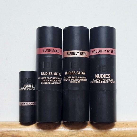 NudeStix Lot-Nudies Face Color-Face Bronzer-Face Highlighter - Picture 1 of 4
